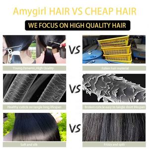 Extensiones de Cabello Humano Remy Virgen Brasileño en Cola de Caballo, Ondas de Agua y Ondas Corporales, con Clip Envolvente - Product Image 6