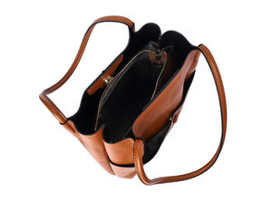 Sac à main en cuir véritable de luxe pour femme, sac à bandoulière personnalisé en cuir TOGO marron, élégant, grande capacité, sac de transport pour femme - Product Image 3