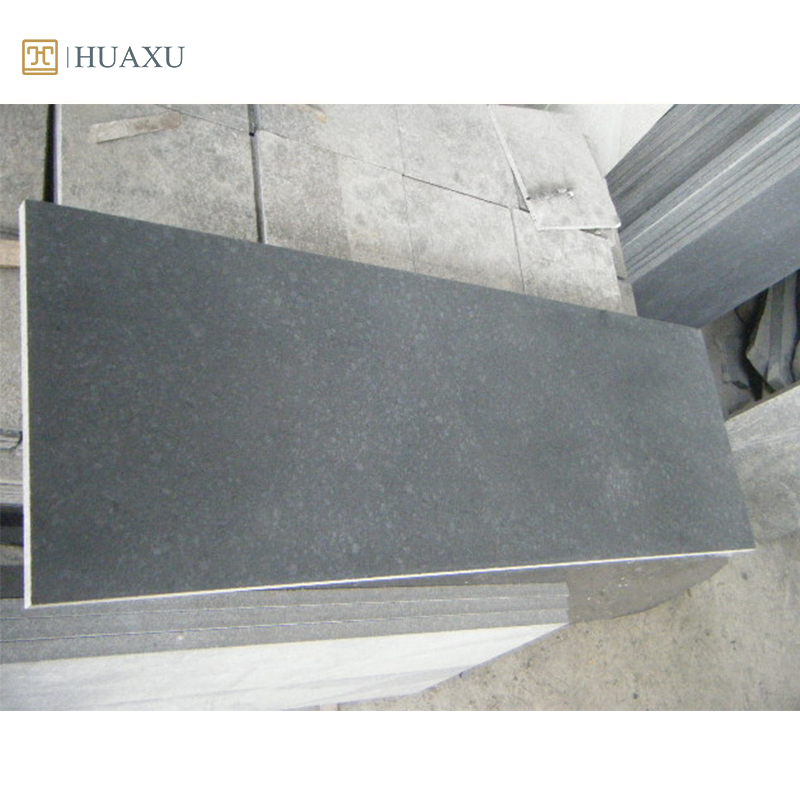 Huaxu дешевая цена оптовая продажа черный натуральный базальтовый камень G684 гранит уличная плитка