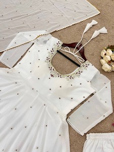 Conjunto de Kurta Kurti Listo para Usar para Mujer, Ropa Femenina de la India, Precio al por Mayor - Product Image 4