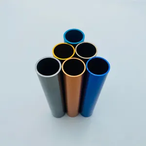 Hot Sale Aluminum Tubes Aluminum Alloy Round Customized Sandblasting And Anodizing High Quality Tubes And Pipe