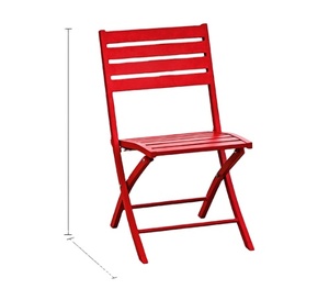 Ghế gấp ngoài trời chất lượng cao, thiết kế hiện đại, dành cho ban công, sự kiện, khung nhôm. - Product Image 4