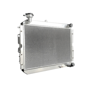 Radiador de aluminio para Toyota Land Cruiser HJ60 <span class=keywords><strong>HJ61</strong></span> 4.0L 2H 12H-T Turbo -Diesel - Product Image 3