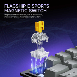 Tastierino Meccanico da Gioco Ajazz AK029 con 29 Tasti, Switch Magnetici HE, RGB, Personalizzabile, Hot Swap, Mini Tastiera Meccanica Cablata - Product Image 4