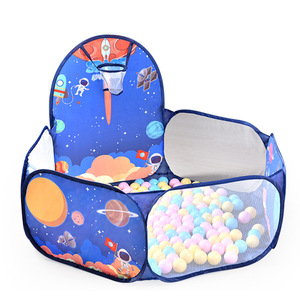 <span class=keywords><strong>Piscine</strong></span> à balles pour enfants Clôture pliable Ocean Ball Toy Tent Baby Play House <span class=keywords><strong>Piscine</strong></span> à balles océanique colorée - Product Image 2
