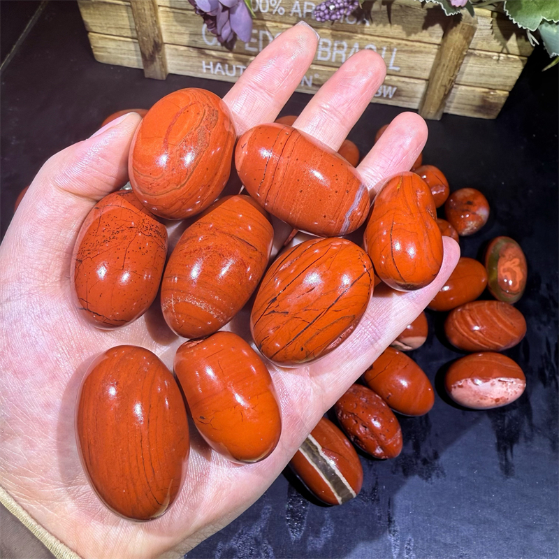 Diaspro rosso caduto pietra