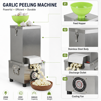 COOKAID STBP-1 Nouvelle Machine à Éplucher l'Ail Électrique 200W Qualité Commerciale Entièrement Automatique Garantie 6 Mois Vente Directe Usine