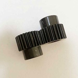 OEM pequeño preciso acero/latón/plástico doble helicoidal micro diámetro dibujo metal fabricación engranaje recto - Product Image 3