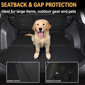 Accessoires intérieurs de voiture, tapis de sol arrière et tapis de <span class=keywords><strong>coffre</strong></span> pour <span class=keywords><strong>Volvo</strong></span> XC40 <span class=keywords><strong>XC60</strong></span> XC90, doublure de <span class=keywords><strong>coffre</strong></span> auto sur mesure - Product Image 6