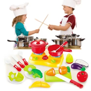Offre Spéciale 20 pièces jouets <span class=keywords><strong>de</strong></span> coupe enfants jouer jouets intelligents semblant couper légumes jouer nourriture cadeau jouets - Product Image 6