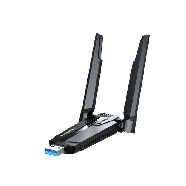 OEM BL-WTN5400E High-Performance Wireless WiFi 6E Adapter RTL8832CU Chip USB3.0 External 5dBi Antenna Desktop in Stock