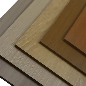 9mm factory directly sells melamine double sided medium density fiberboard MDF for decoration