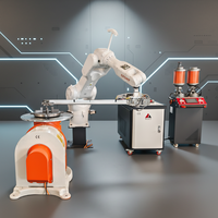Système de revêtement laser robotisé à six axes pour le durcissement des arbres longs, des surfaces internes et externes, et la réparation contre l'usure |   Bras de robot 1800 mm