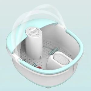 Bain de pieds à bulles avec thérapie infrarouge, rouleaux massants, chauffage à température constante, pédicure, seau de trempage pour les pieds, spa pour les pieds - Product Image 5