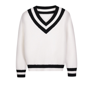 DFU104 Pull en tricot doux à manches longues pour femmes adultes, cardigan uniforme pour la maternelle - Product Image 5
