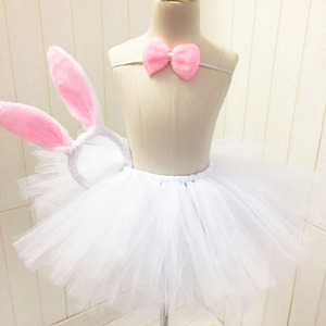 Tutù gonne per ragazze Easter Bunny costumi Cosplay bianchi per feste abiti tutù per ragazze - Product Image 2