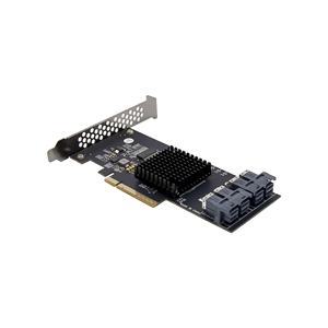 Scheda adattatore di espansione PCIE Gen <span class=keywords><strong>3</strong></span> X8 a 4 porte U.<span class=keywords><strong>2</strong></span> sff-8643 NVME con chipset PEX8724 - Product Image 3