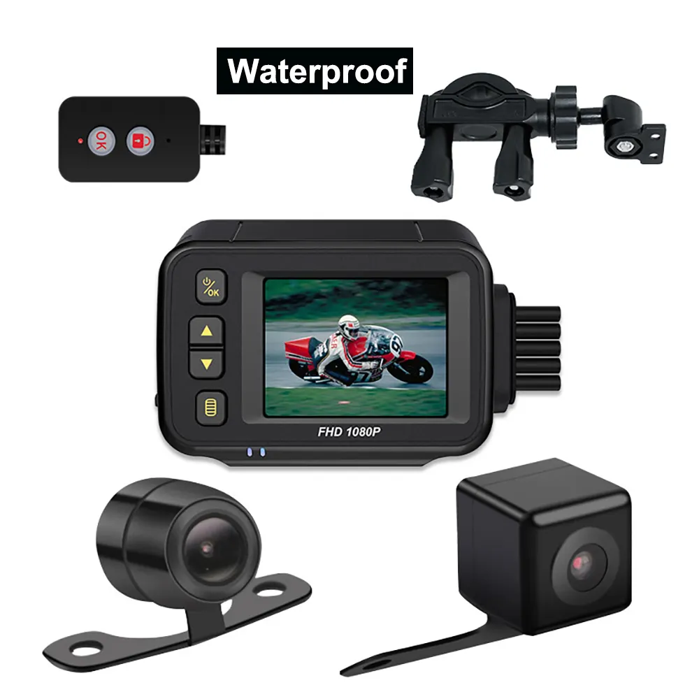 Factory Price 720P Motorcycle Dash Cam Recorder Support Custom Logo