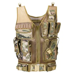Unisex Outdoor Tactical Security Vest 100% Polyester Quick Dismantling Fans Guard Uniforms Hunters Stingers Outdoor