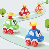 EPT Cheap 8 Pcs/Set Pressure Cartoon Car Press pour conduire de petites voitures à inertie Jouets pour enfants à vendre