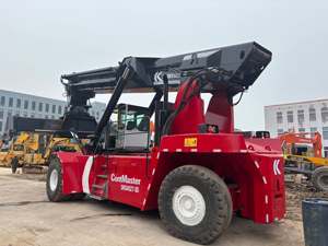 Peralatan pengendali kontainer yang digunakan oleh pengangkat barang Kalmar penjangkai tumpukan 45ton naik 15m dengan pergeseran samping 3 tiang diesel - Product Image 5