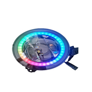 Phare LED JL 9 pouces 100W RGB Angel Eye, adaptable universellement pour la mise à niveau et la rénovation - Product Image 3