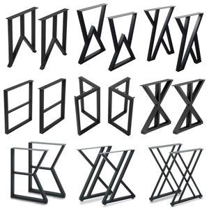 SKYSEN Gambe per Tavolo all'Ingrosso Struttura in Metallo Stile Semplice e Moderno Ferramenta per Mobili Gambe Industriali Quadrate in Ferro e Metallo - Product Image 1