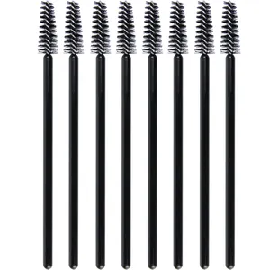 CLIONE MASCARA Brushes OEM& ODM MADE IN KOREA Wholesale Disposable Black Mascara Eyelash Brush One-off Eyelash Silicone Mascara