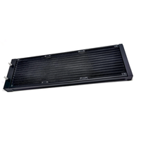 80mm 90mm 120mm 240mm refroidisseur de canal d'eau en aluminium radiateur d'échangeur de chaleur en aluminium pour CPU ordinateur GPU