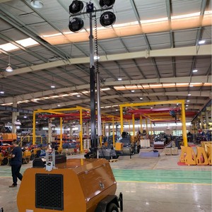 Hydraulic Automatic <b>Led</b> <b>Light</b> Tower 9m Rechargeable Battery Portable Working <b>Light</b> For Construction Site Emergency Illumination - Product Image 2