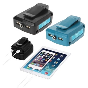 Adaptador de Carga USB Nuevo para Batería de Iones de Litio de 14-18V, Convertidor para <span class=keywords><strong>MAKITA</strong></span> <span class=keywords><strong>ADP05</strong></span> - Product Image 1
