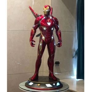 Figura de película de acción de Marvel MK7 MK85 estatuas de Ironman superhéroes 1/1 moldes escultura <span class=keywords><strong>Iorn</strong></span> <span class=keywords><strong>man</strong></span> artesanías de resina para Decoración - Product Image 6