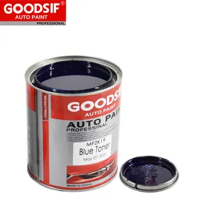 High Hardness 2K Black Color Mixing Toner Repair Car Paint Auto Body Repair Primer Automotive Paint