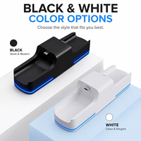 Station de charge double rapide pour manettes PS5, support de charge double avec indicateur LED, accessoires de jeu