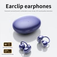 Écouteurs sans fil S618 en forme de C, intra-auriculaires, pour le sport, avec faible latence pour le gaming et son surround panoramique