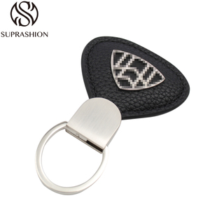 Porte-monnaie triangulaire en métal, porte-clés, cuir grainé lychee, écologique, durable, personnalisé, cadeaux d'affaires <span class=keywords><strong>de</strong></span> luxe léger - Product Image 5