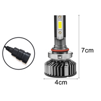 FDN phare LED F2 COB feux de voiture H7 H4 H11 9005 9006 ampoule pour phare de voiture 12v 36w éclairage automatique feux de voiture phare
