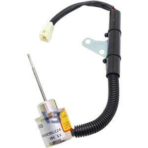 Vanne solénoïde d'arrêt, 1G82060022 1G82060012 1G82060020 1503ES12A5SUC9SLC24 SA515612 pour excavatrice Kubota KX41 KX4 - Product Image 3