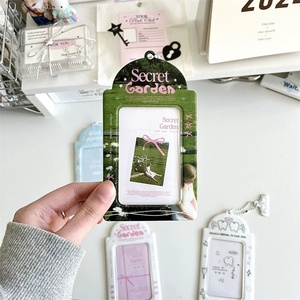 Portafotos Kpop, Portafotos de PVC con Forma Regular para Eventos de Ídolos, Portafotos de Ídolos, Portafotos de Tarjetas Lomo, Llaveros de Plástico - Product Image 3