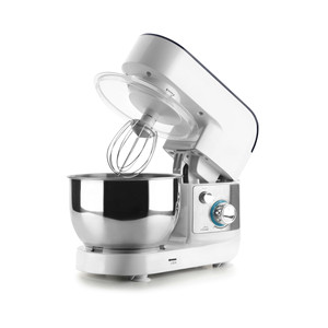 Impastatrice Gourmet con Ciotola in Acciaio Inox da 5 Quarti e Accessorio Frusta per Cucinare e Impastare - Product Image 1