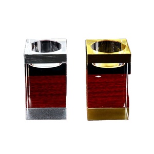 <span class=keywords><strong>Portacandele</strong></span> con <span class=keywords><strong>vetro</strong></span> personalizzato inciso oro o argento in cristallo Tealight per bomboniere o decorazioni per la casa - Product Image 6