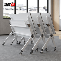 Table de formation pliante, chaise simple, moderne, minimaliste, bureau de conférence mobile, bureau d'étude pour adultes, bureau d'écriture scolaire, bois durable