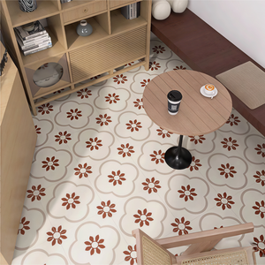 Carreaux <span class=keywords><strong>de</strong></span> sol en porcelaine <span class=keywords><strong>de</strong></span> haute qualité, numériques, colorés, pour cuisine, finition mate rugueuse, 600x600 800x800, <span class=keywords><strong>motif</strong></span> floral, pour <span class=keywords><strong>salle</strong></span> <span class=keywords><strong>de</strong></span> <span class=keywords><strong>bain</strong></span> - Product Image 4