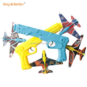 Lanzador de Aviones de Juguete con Expulsión con un Solo Clic, Modelo Más Seguro, Pistola de Juguete de Aviones, Juego de Disparos - Product Image 2