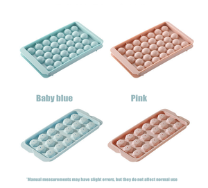 TAYHAO Wieder verwendbare Eisballform schale Multi-Grid-Eis schale Mini Circle <span class=keywords><strong>Ice</strong></span> Cube Trays Runde Form für Gefrier schrank Cocktail Whisky - Product Image 2