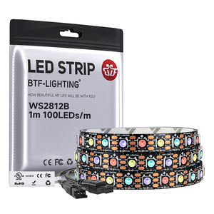 Baru warna impian rgb addressable DC5V 100leds ip20 ip30 ip67 ws2812b ip65 ws2812 <span class=keywords><strong>strip</strong></span> <span class=keywords><strong>led</strong></span> - Product Image 1