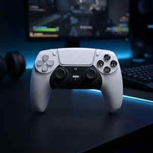 GAMINJA Factory Supplier Game <b>Controller</b> <b>With</b> High-performance Hall-effect Joystick 3rd Party Gamepad for PS5 Support OEM/ODM P5 - Product Image 3