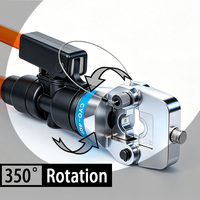 Herramienta de crimpado hidráulica eléctrica TUBO CPO-400, crimpadora manual de 13T con 9 matrices