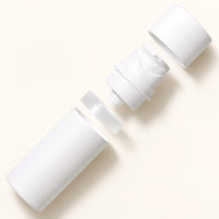 Bouteilles de voyage personnalisées en PP avec pompe à vide pour lotion, en plastique, 30/50/100/120 ml, pour crème corporelle bébé, hydratant, et écran solaire sans air