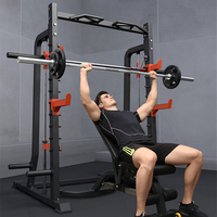 WENDY Station d'entraînement multifonctionnelle Smith Machine en acier inoxydable pour usage commercial et domestique